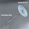 LIKOV Fasádní hmoždinka WKRET-MET ® - MLN celokovová s talířkem KD-07-L délka 140mm